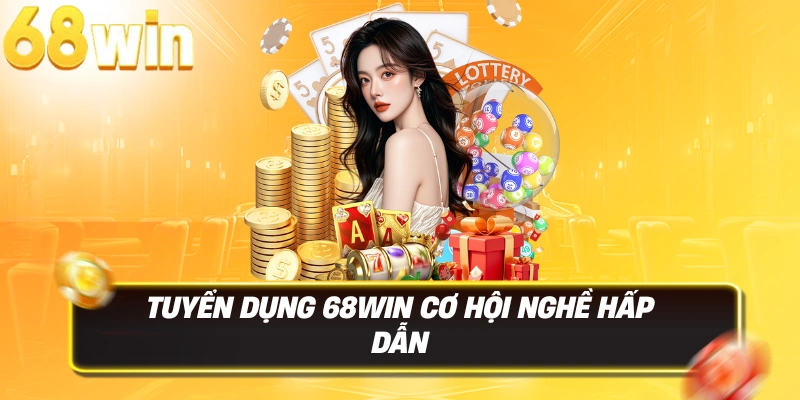 Tuyển Dụng 68win 1 Tuyển dụng 68WIN cơ hội nghề hấp dẫn